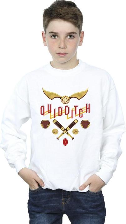 Actual product image Boys Quidditch Golden Snitch Sweatshirt (104)