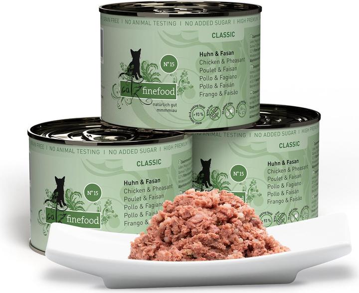 Immagine prodotto Catz Finefood No.15 Pollo e fagiano (Adulto, 6 pz., 250 g)