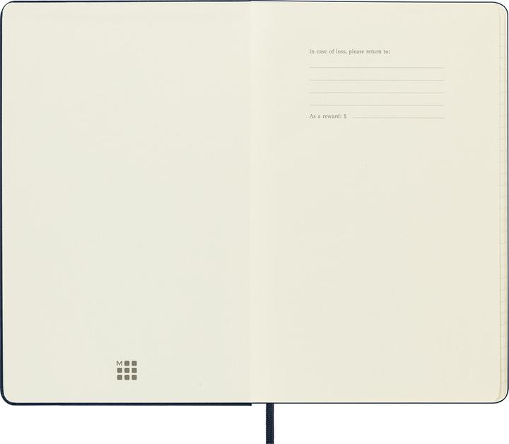 Productafbeelding Moleskine 18 maanden weekkalender 2024/2025, L/A5, 1 week = 1 pagina, rechts gelinieerd (A5, Engels)