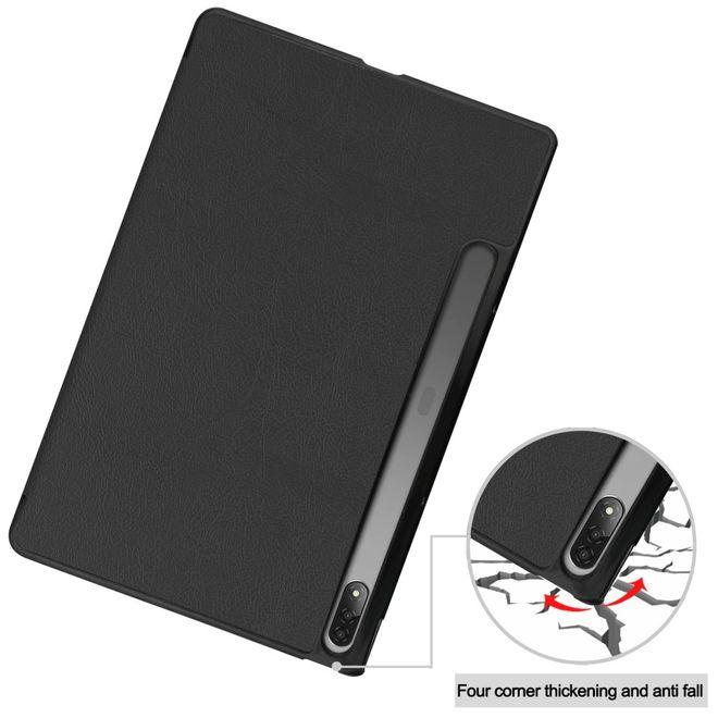 Actual product image MU Classic Triple foldable leather cover (Tab P12 Pro)