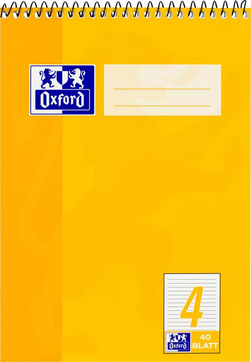 Actual product image Oxford School notepad, A5, ruling 4 (A5, Lined)