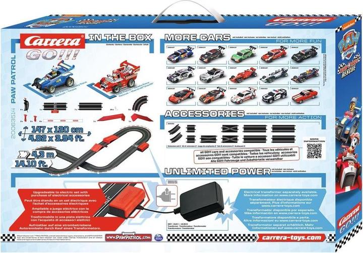 Actual product image Carrera Paw Patrol