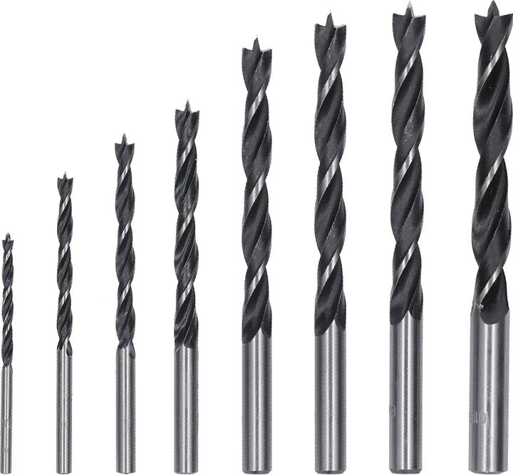 Immagine prodotto Bosch Professional Zubehör Set di punte per legno PRO. 8 pezzi. (5 mm, 6 mm, 7 mm, 8 mm, 9 mm, 10 mm, 3 mm, 4 mm)