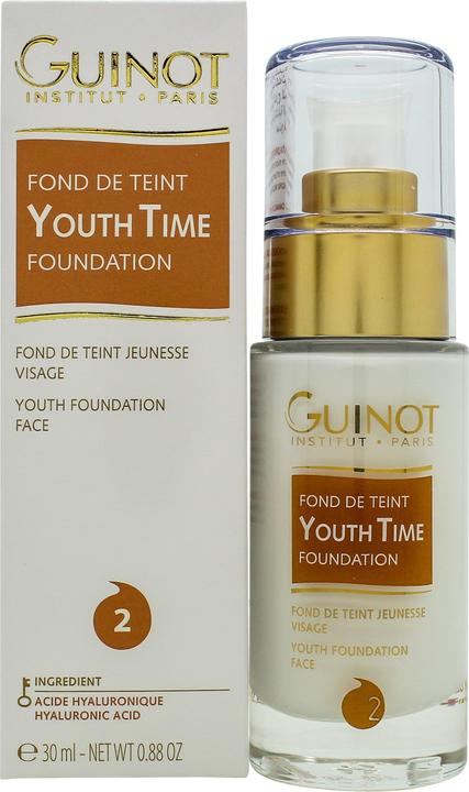Actual product image Guinot Youth Time Fond De Teint Soin Youth Time Foundation 30ml - No2