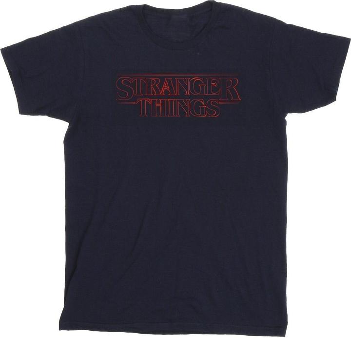 Produktbild Netflix Stranger Things Glow Logo TShirt (XL)