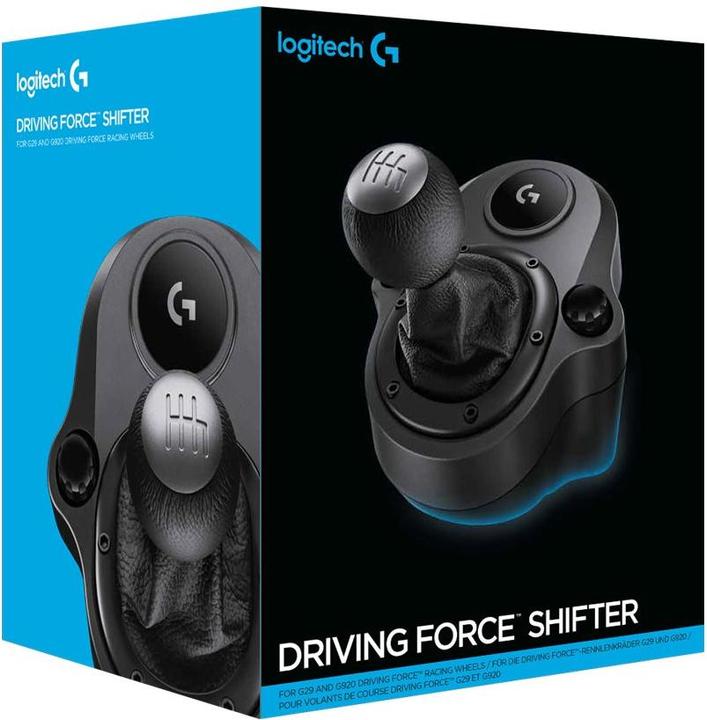 Actual product image Logitech G Driving Force Shifter for Driving Force G29 & G920 (PC, PS4, Xbox One X, PS5, Xbox Series X)
