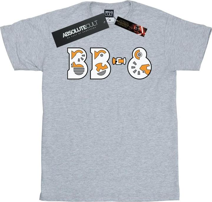 Produktbild Star Wars The Rise Of Skywalker BB8 Text Logo TShirt (3XL)