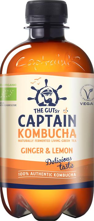 Gutsy Captain Kombucha Gingembre Citron (1 x 40 cl)