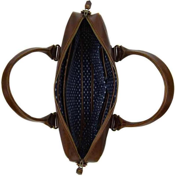 Produktbild Buckle & Seam Aktentasche Everett Braun/Dots