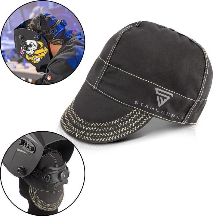 Image du produit Stahlwerk Bonnet de soudeur Vêtement de protection ignifugé pour le soudage (Taille unique)