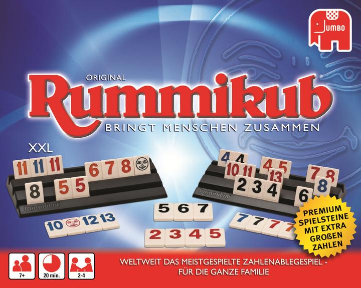 Immagine prodotto Jumbo Rummikub originale XXL (Tedesco)