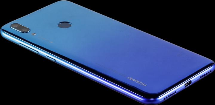 Produktbild Huawei Y7 2019 aurora blue (32 GB, Aurora Blue, 6.26", Hybrid Dual SIM, 13 Mpx, 4G)