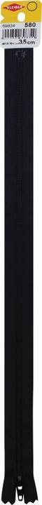 Image du produit Kleiber Fermeture à friction, plastique, longueur : 350 mm, noir (35 cm)