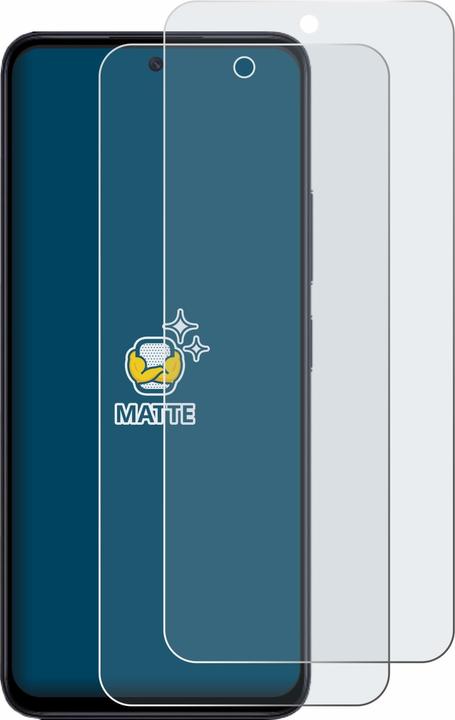 Produktbild BROTECT Entspiegelungs-Schutzfolie Displayschutz Matt (2 Stück, Xiaomi Redmi 12)