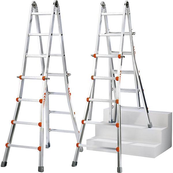 Produktbild kaiserkraft Teleskop-Klappleiter (Mehrzweckleiter, 530 cm)