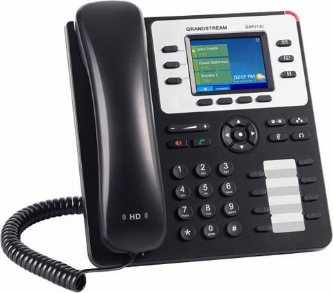 Immagine prodotto Grandstream GXP2130 V2 - Telefono IP - Nero - Bianco - Cornetta con cavo - In banda -