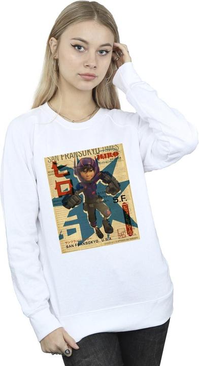 Image du produit Disney - Sweat BIG HERO BAYMAX HIRO NEWSPAPER - Femme (L)