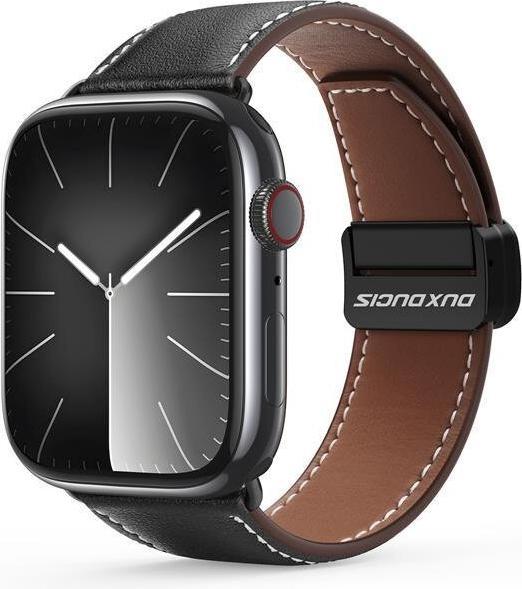 Actual product image Dux Ducis YA Strap (38 mm, 40 mm, 41 mm, Genuine leather, Apple Watch Series 1, Apple Watch Series 2, Apple Watch Series 3, Apple Watch Series 4, Apple Watch Series 5, Apple Watch Series 6, Apple Watch Series 7, Apple Watch Series 8, Apple Watch Series 9, Apple Watch SE)