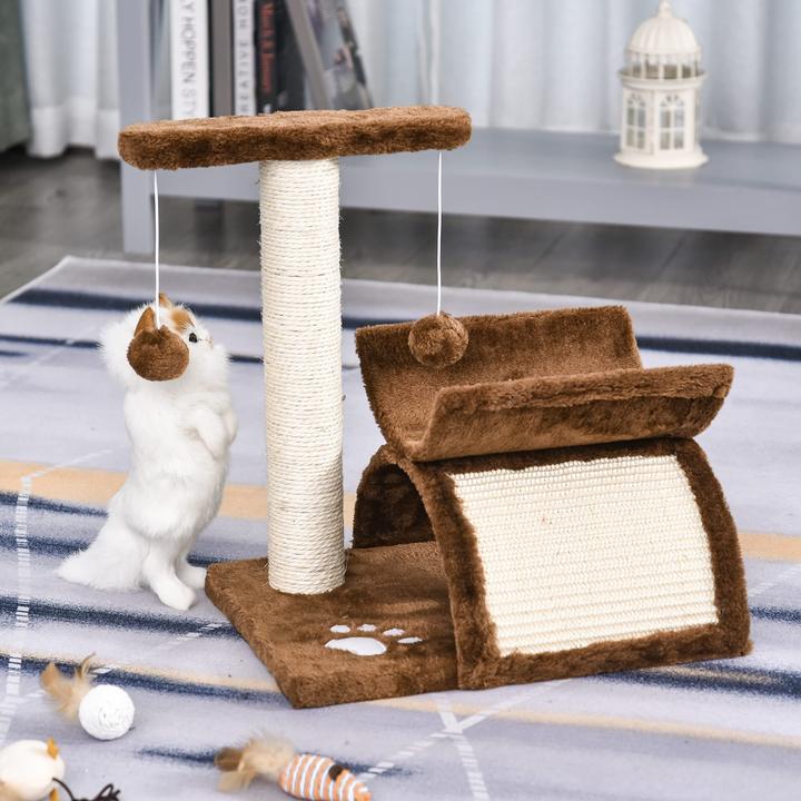 Produktbild Jamb Katzenbaum (43 cm, Braun, Weiss)
