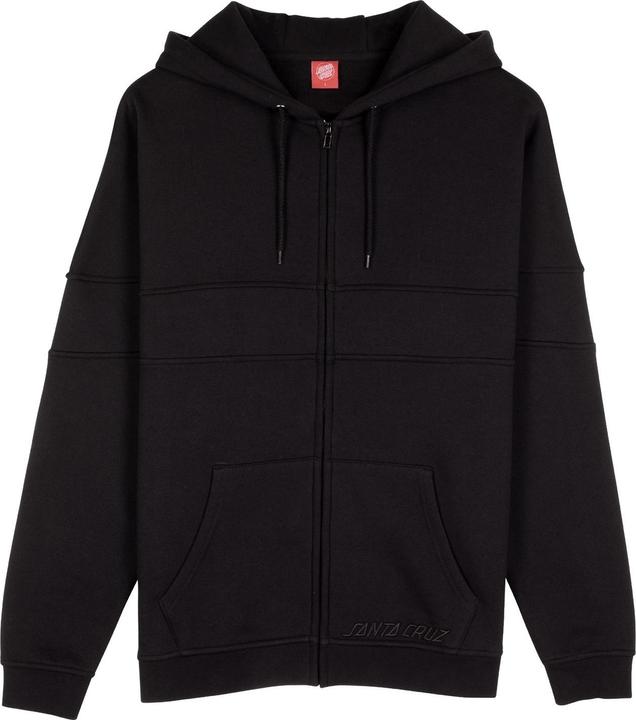 Santa Cruz Tonal Strip Panel Zip Hoodie (S)