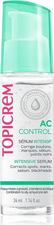 Topicrem AC Control Intensive Serum Anti-Blemish Sebum Regulator and Residual Marks 32ml (30 ml)