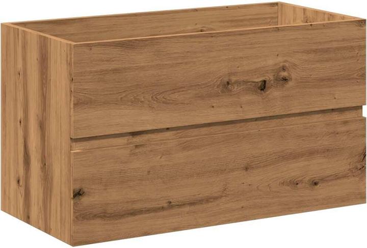 Image du produit VidaXL Badmöbel-Set Artisan-Eiche Holzwerkstoff Badmöbelset Badezimmerschrank