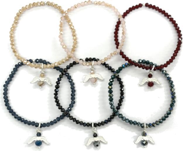 Produktbild Andreani Armband mit echtem spot Achat (8 cm, Steine)