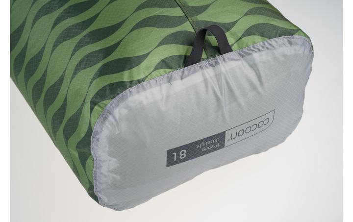Actual product image Cocoon Drybag Ultralight 8L Green Waves (8 l)