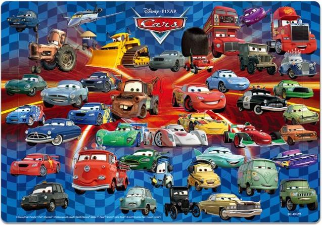Immagine prodotto Disney Puzzle per bambini Cars 40 pezzi "Radunatevi! Amici di Cars" (40 pezzi)