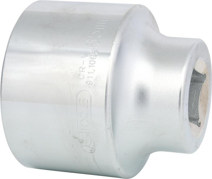 Actual product image KS Tools 1" hexagon socket short (65 mm)