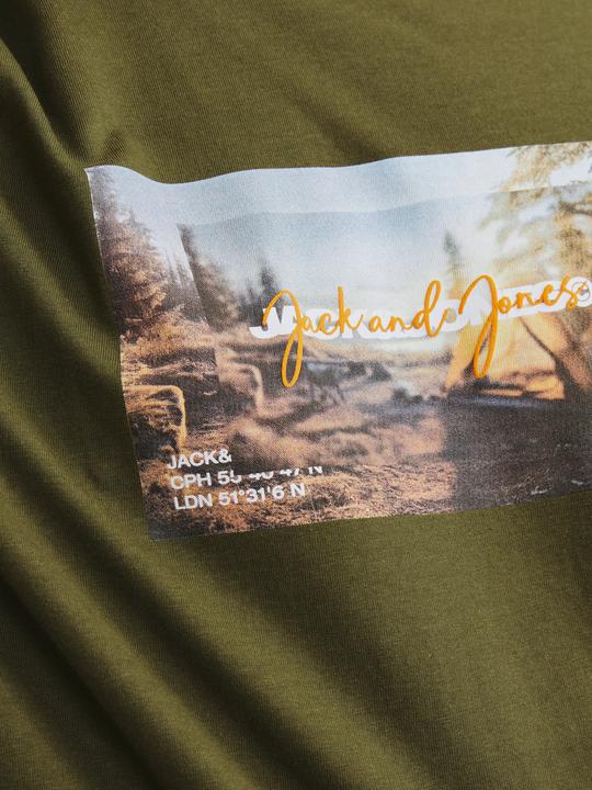 Produktbild Jack & Jones Gedruckt Rundhals T-shirt T-shirt (XS)