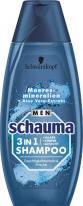 Schauma men shampoo 3in1 moisture + fri, 400 (400 ml)