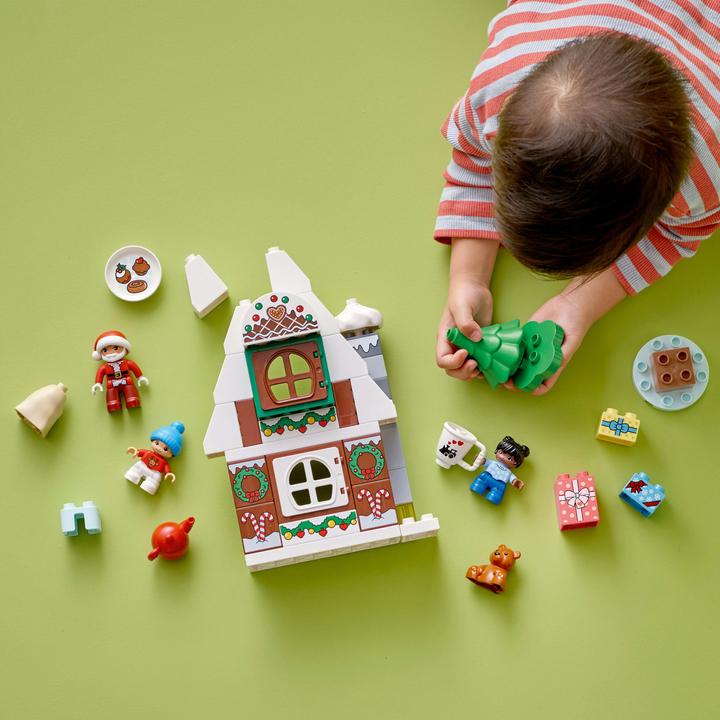 Immagine prodotto LEGO Casa di pan di zenzero con Babbo Natale (10976)