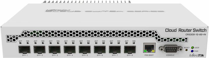 MikroTik CRS309-1G-8S+INL (9 Ports)
