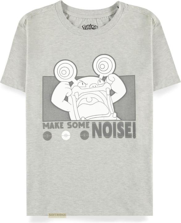 Actual product image Pokémon Loudred Noise Women's Short Sleeved Tshirt (M)