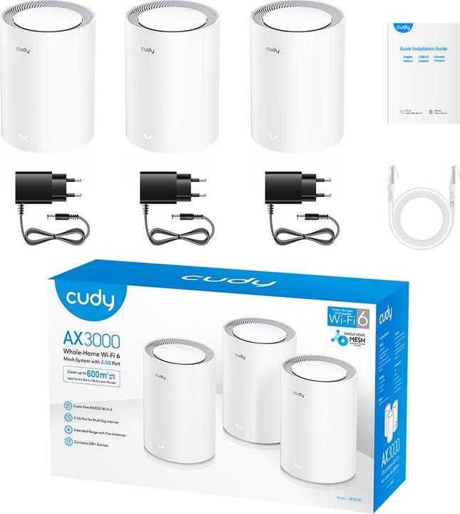Produktbild Cudy M3000 3er Pack