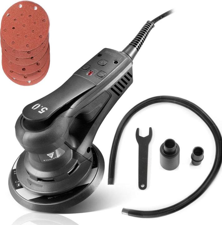 Image du produit Stahlwerk Ponceuse excentrique ES-150 ST Brushless de 350 watts à faible vibration (Ponceuse excentrique, 350 W)