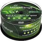 Produktbild MediaRange DVD-R 4.7GB, 50er Spindel (50 x)