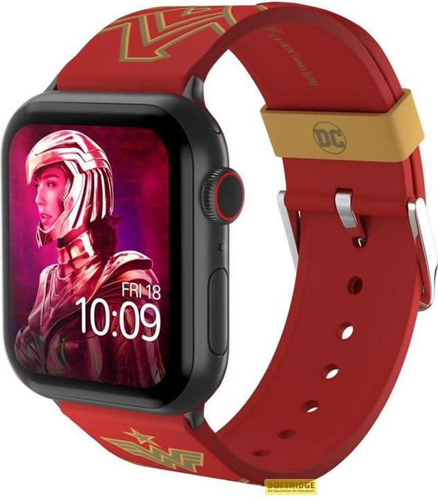 Immagine prodotto Moby Fox Bracciale DC Comics per smartwatch Wonder Woman 1984: Crimson Armor (Silicone, Apple Watch)
