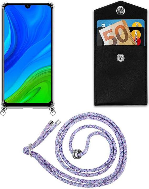 Produktbild Cadorabo TPU Handy Kette SILBER Cover