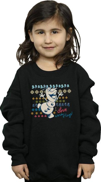 Immagine prodotto Disney Frozen I Love Warm Hugs Felpa Ragazze (140, 146)