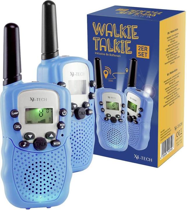Immagine prodotto X4 Set di 2 radio PMR Tech 701953 (3 km)