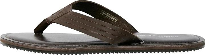 Actual product image Jack & Jones Mens Washton Leather Flip Flops (44.5)