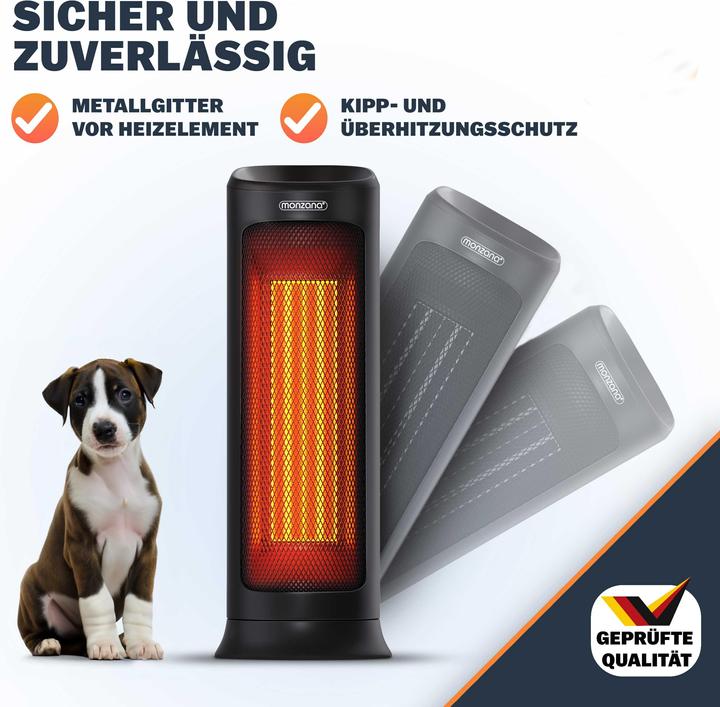 Image du produit Monzana Radiateur soufflant 2000 W (2000 W)