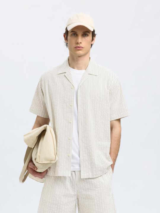 Produktbild Selected Homme Seersucker Kurzarmhemd (XL)