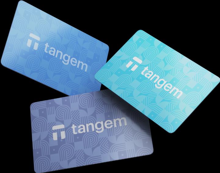 Produktbild Tangem 2.0 - 3-Karten-Set - Winter-Edition