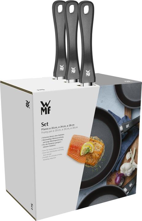 Produktbild WMF Devil (20 cm, Pfannenset + Topfset, Edelstahl)