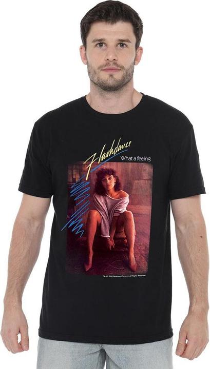 Actual product image Flashdance Mens Title T-Shirt (4XL)