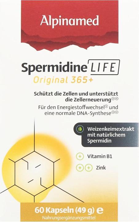 Image du produit Alpinamed Spermidinelife Original Caps 60 Stk (60 pièce(s), Capsules, 80 g)