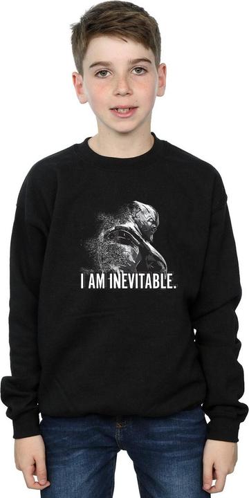 Immagine prodotto Felpa Garçons Avengers Endgame I Am Inevitable (140, 146)